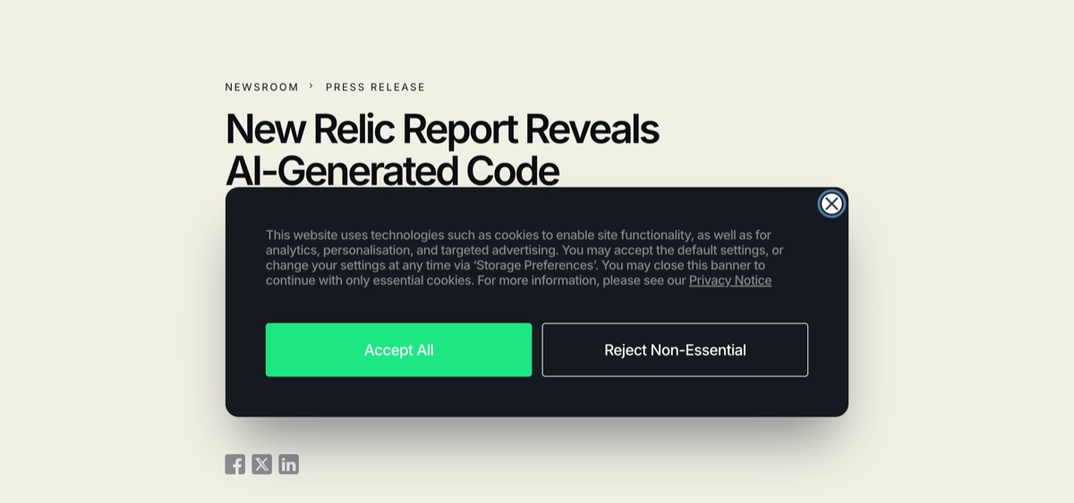 New Relic 2026 State of AI Coding Report — AI-generated code grades higher in review yet triggers rise in production incidents