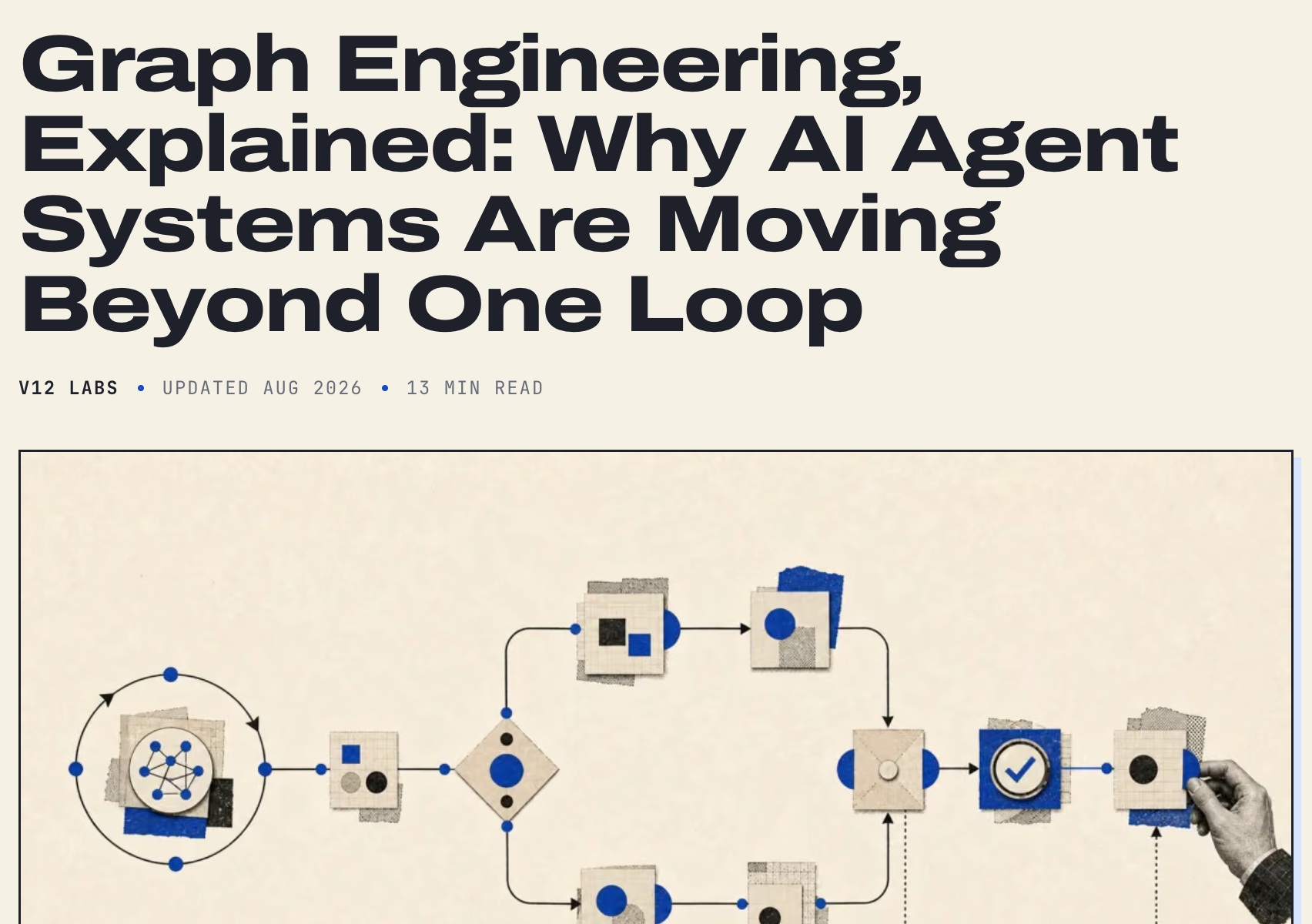 V12 Labs — Graph Engineering for AI Agents: Beyond Loops (2026)
