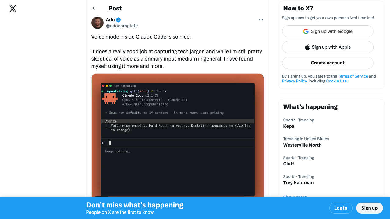 adocomplete on Claude Code's expanding browser capabilities