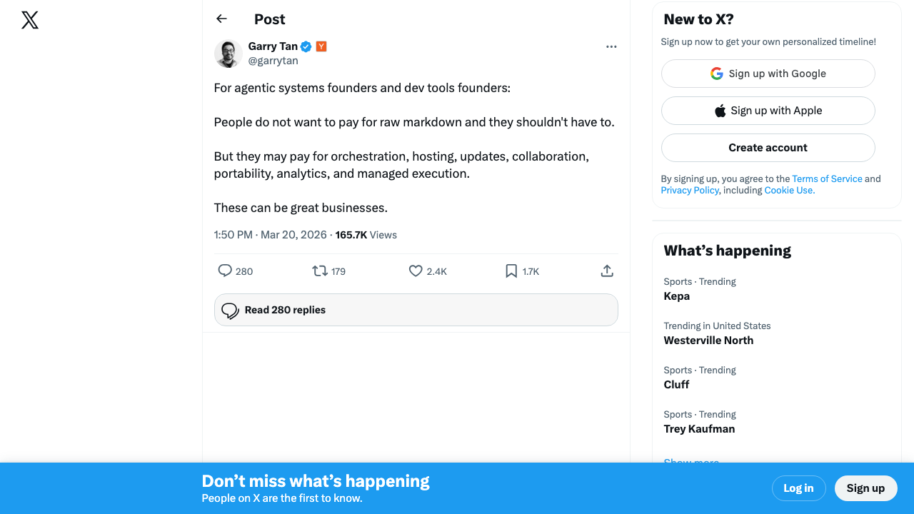 Garry Tan on Codex as the best bug-finding agent
