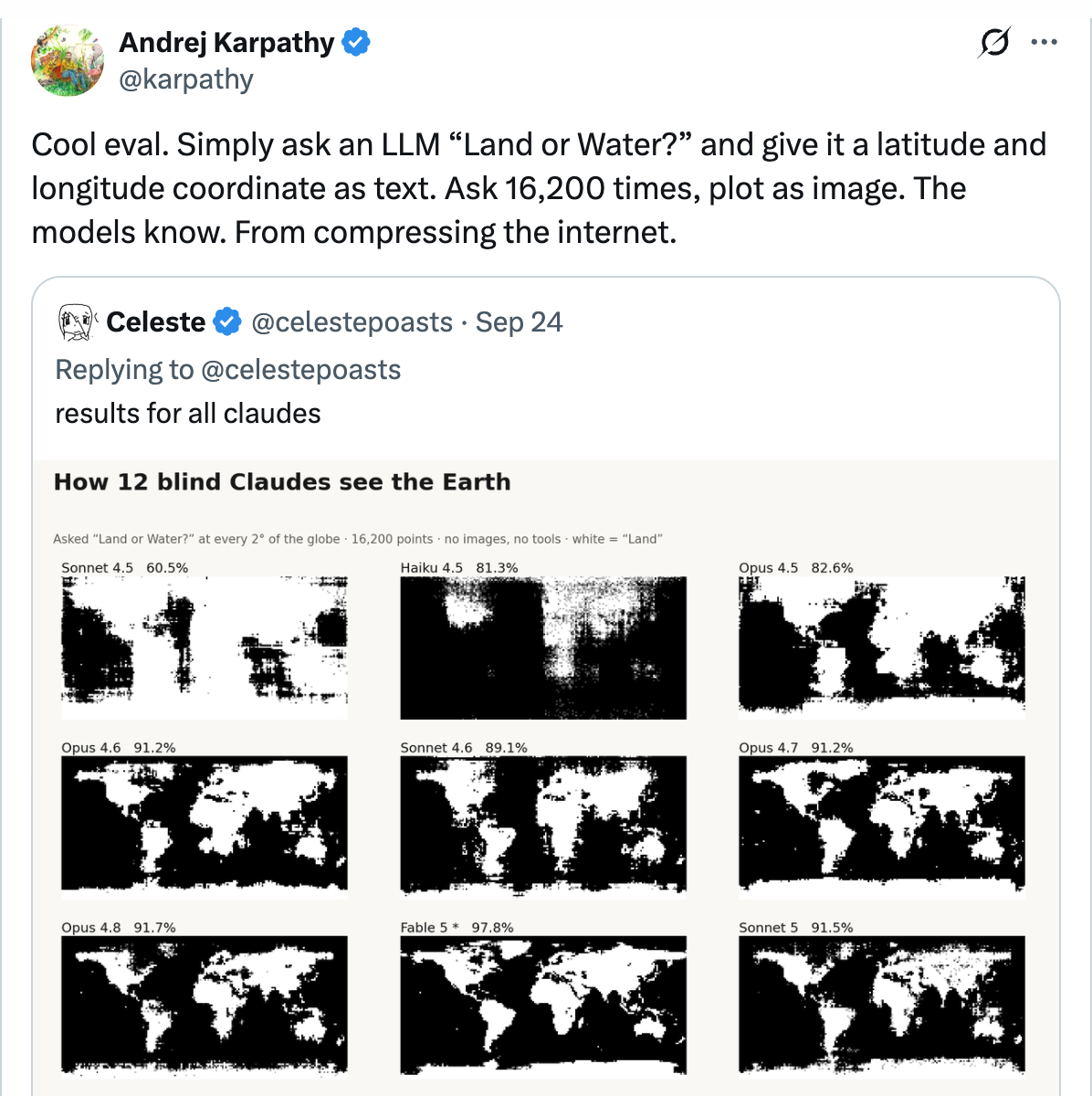 Andrej Karpathy on a new inline paradigm for interacting with Claude — 63.6K likes